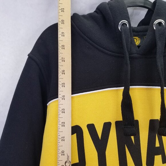 Dynamo Dresden Soccer Team Hoodie Men's Large Germany Futbol Black Sweatshirt - Picture 12 of 14